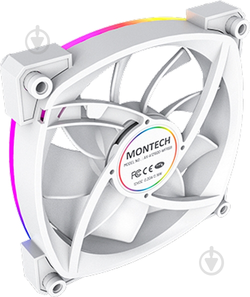 Набор вентиляторов для корпуса Montech AX120(W3I1) White - фото 4