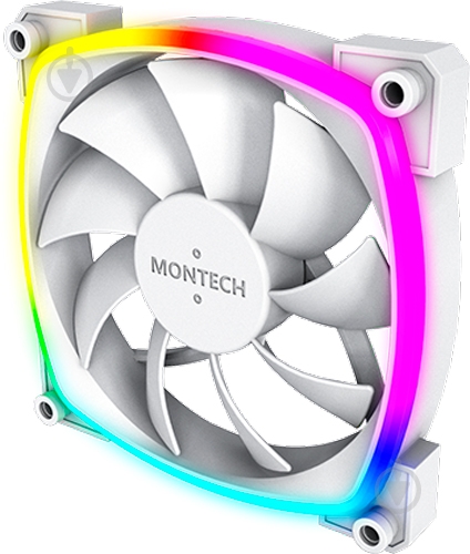 Набор вентиляторов для корпуса Montech AX120(W3I1) White - фото 7