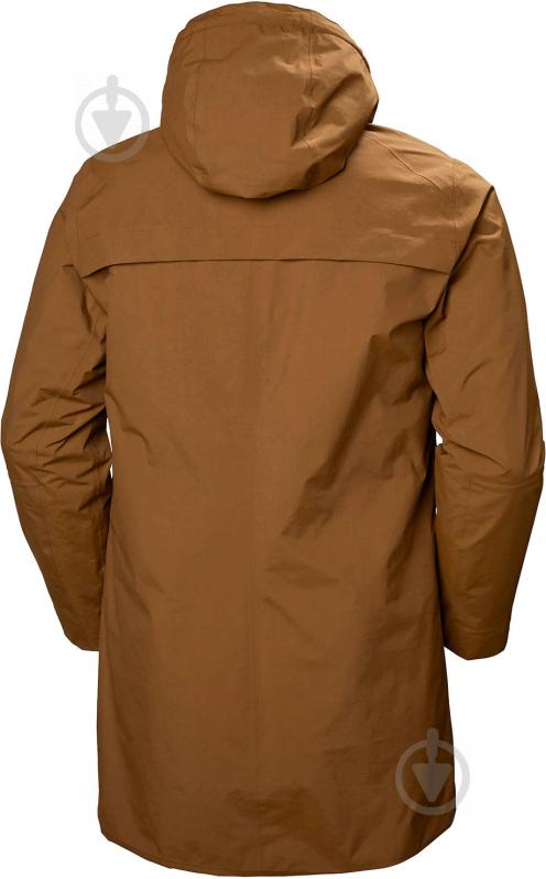 Куртка-парка чоловіча Helly Hansen WATERVILLE COAT 53169-763 р.S коричнева - фото 2