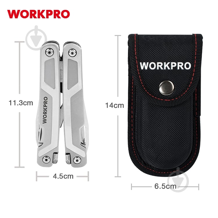 Мультиинструмент WORKPRO WP382008 WP382008 - фото 7