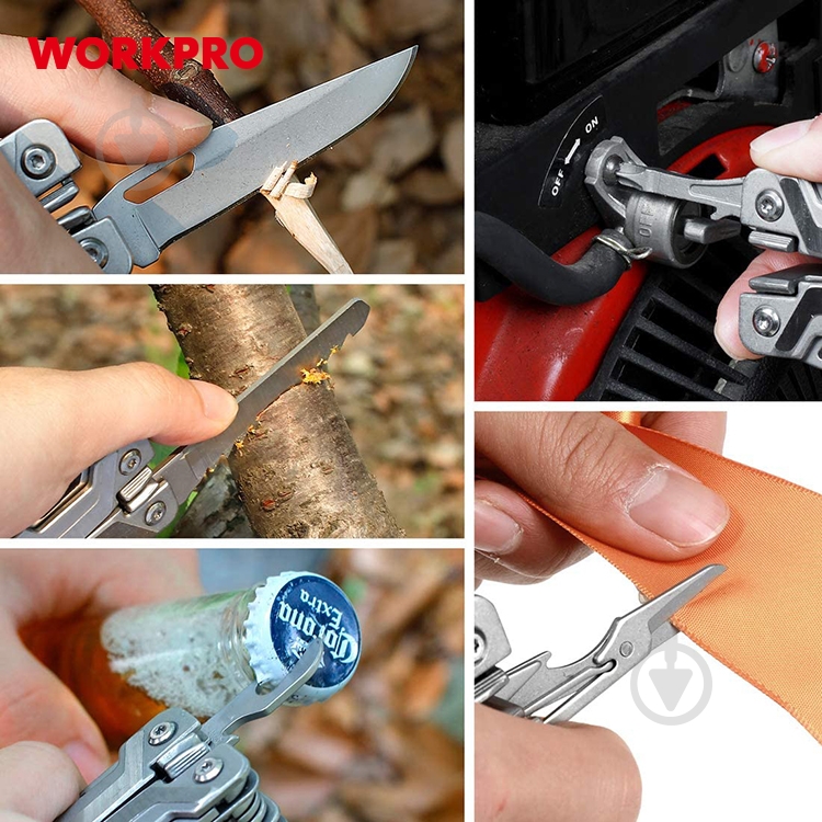 Мультиинструмент WORKPRO WP382008 WP382008 - фото 10