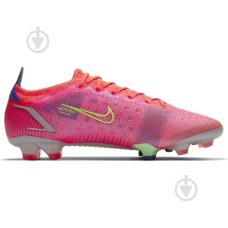 Бутсы Nike MERCURIAL VAPOR 14 ELITE FG CQ7635-600 р.44,5 красный - фото 4