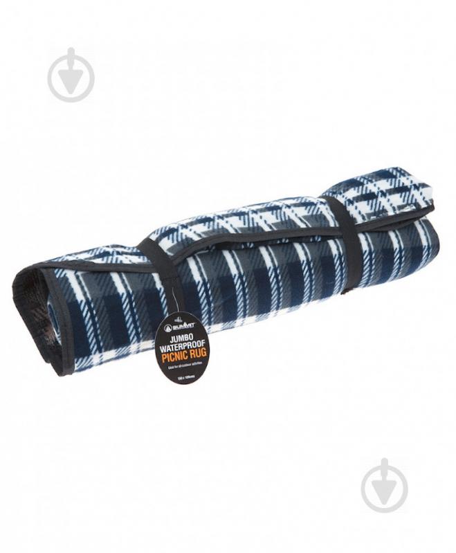 Килимок для пікніка Summit Waterproof Picnic Rug 150x120 см сірий - фото 2