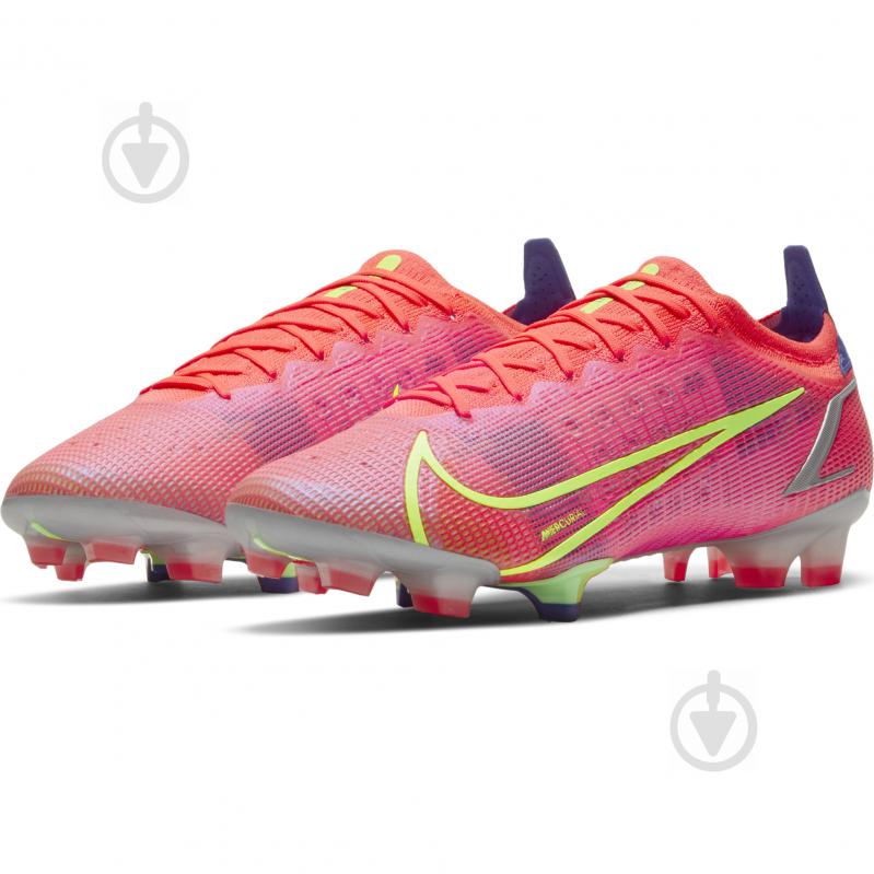 Бутсы Nike MERCURIAL VAPOR 14 ELITE FG CQ7635-600 р.45,5 красный - фото 1