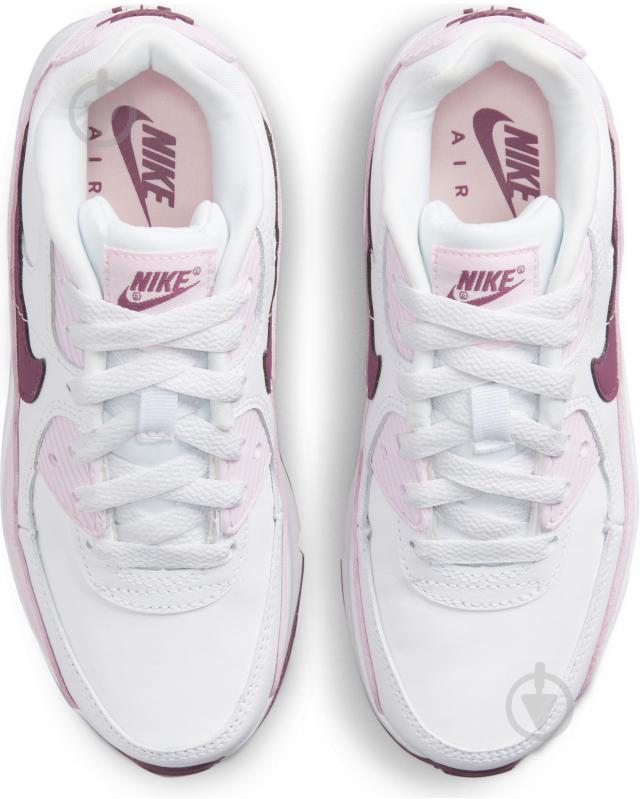 Кросівки для дівчаток Nike AIR MAX 90 LTR (PS) CD6867-114 р.29,5 білі - фото 7