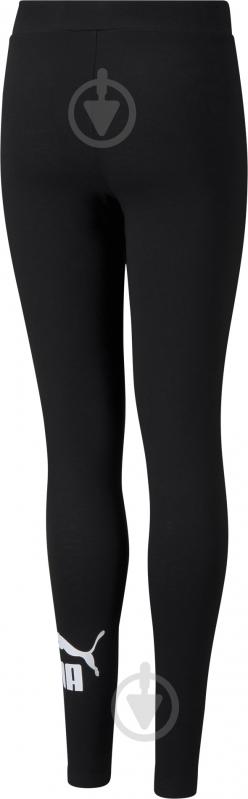 Лосини Puma ESS LOGO LEGGINGS 58703501 р.140 чорний - фото 2