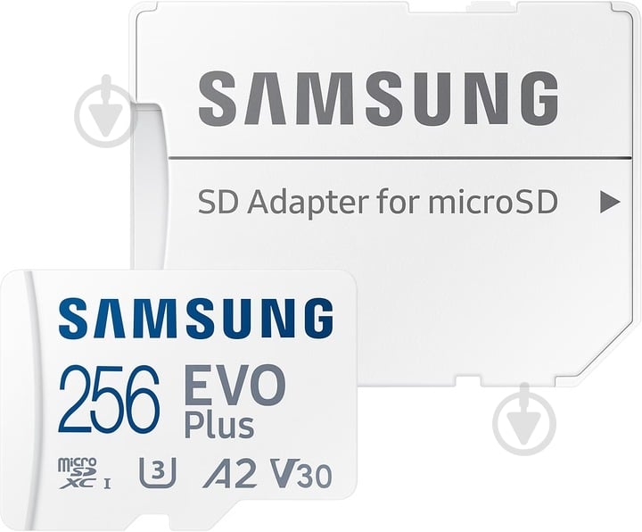 Карта пам'яті Samsung microSDXC 256 ГБ UHS-I (MB-MC256SA/EU ) Evo Plus - фото 2