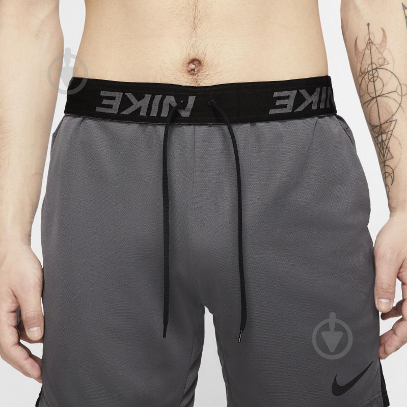 Шорты Nike M NK DF KNIT SHORT TRAIN CJ2007-068 р. XL серый - фото 8