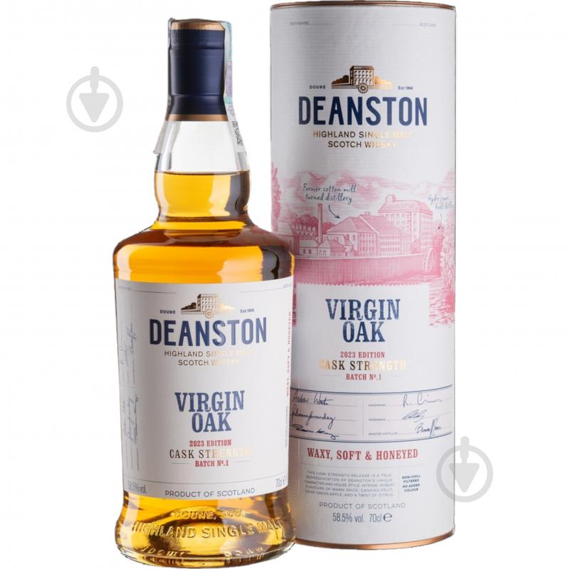 Виски Deanston односолодовый Virgin Oak Cask Strength 0,7 л - фото 1 Виски Deanston односолодовый Virgin Oak Cask Strength 0,7 л - фото 1