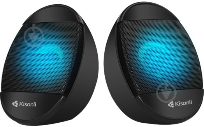 Акустическая система Kisonli L-7070/23423 2.0 black - фото 2