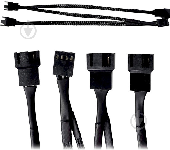 Набор вентиляторов для корпуса Montech AIR Fan P120 Black - фото 7