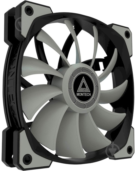 Набор вентиляторов для корпуса Montech AIR Fan P120 Black - фото 5