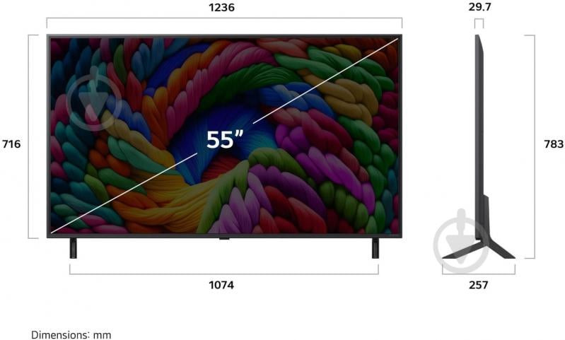 Телевізор LG 55NANO90A6B - фото 5