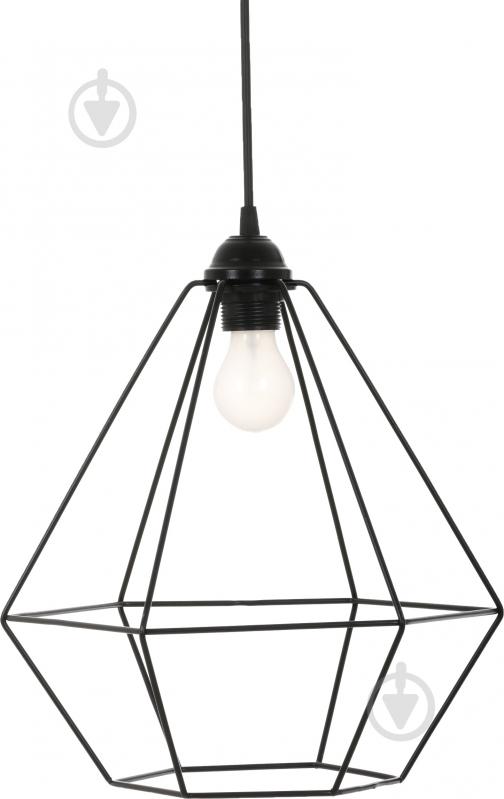 ВИТРИНА! Подвес Lamperia Iron diamond 1x60 Вт E27 черный - фото 3 ВИТРИНА! Подвес Lamperia Iron diamond 1x60 Вт E27 черный - фото 3