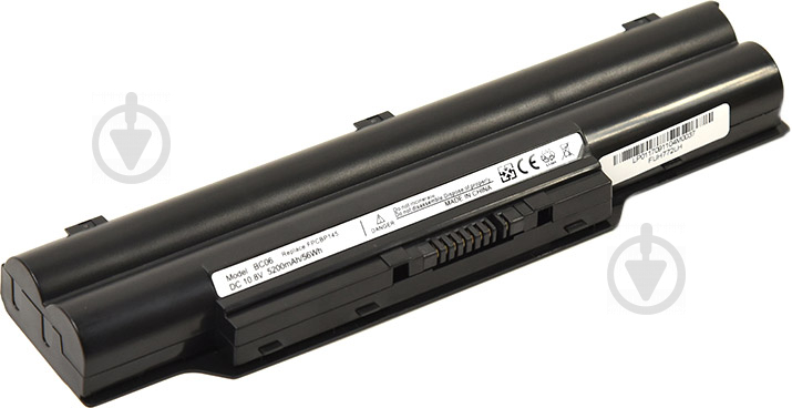 Акумулятор PowerPlant 10.8 V 5200 mAh для Fujitsu LifeBook LH772 (FUH772LH, FPCBP145) - фото 1