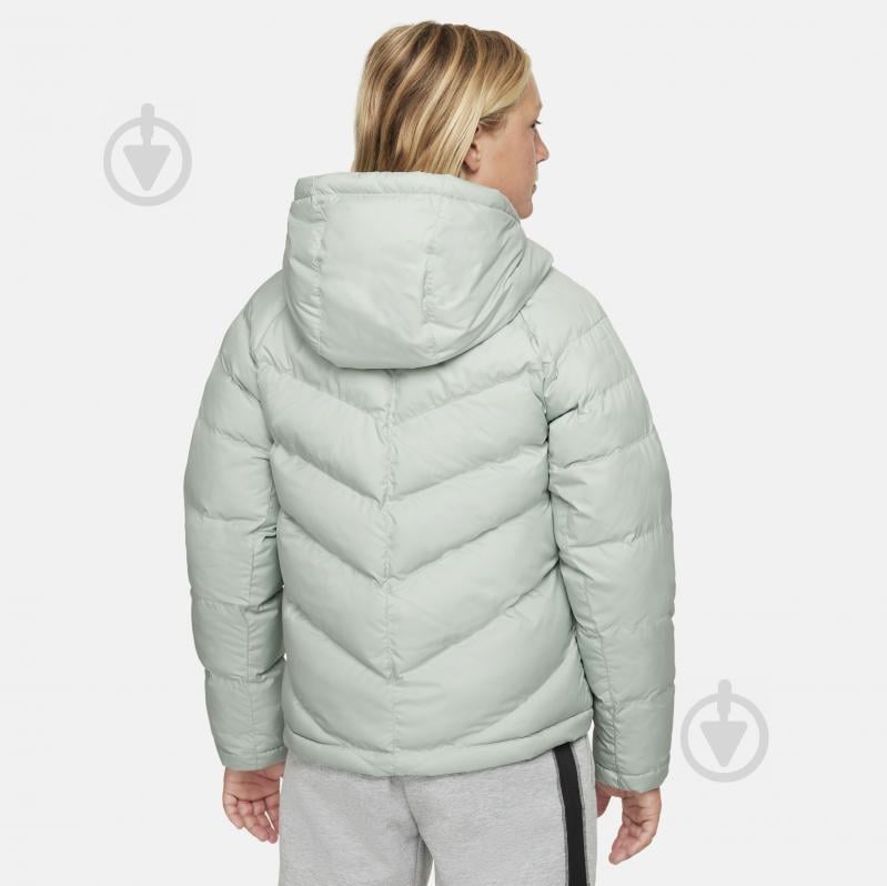 Куртка для хлопчиків зимова Nike U NSW SYNTHETIC FILL JACKET CU9157-017 р.S чорна - фото 4