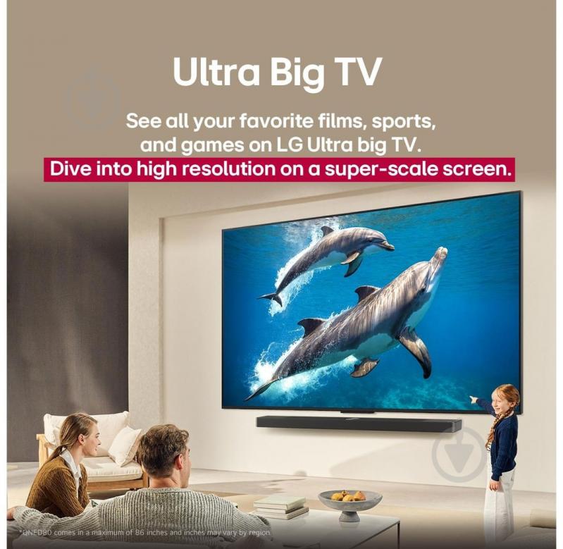 Телевізор LG 55QNED80A6A - фото 8