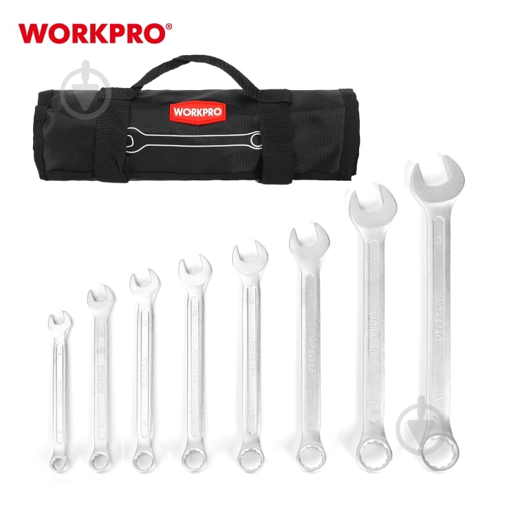 Набор ключей WORKPRO CR-V PRO PLUS WP202562 - фото 2 Набор ключей WORKPRO CR-V PRO PLUS WP202562 - фото 2