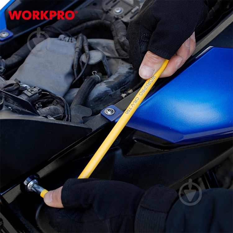 Набор ключей шестигранных WORKPRO TORX CR-V PRO PLUS WP222008 - фото 10