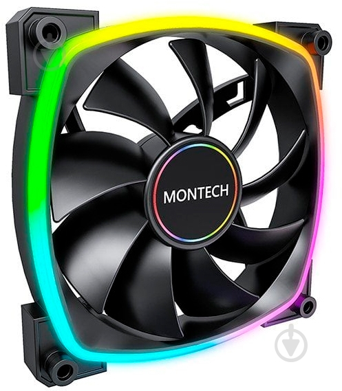 Корпусный кулер Montech AX140 PWM Black - фото 5 Корпусный кулер Montech AX140 PWM Black - фото 5