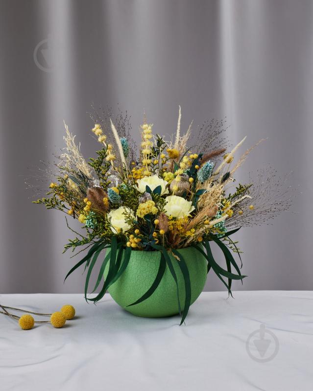 Композиция Floretta интерьерная в кашпо Солнечная романтика 20x20 см - фото 1