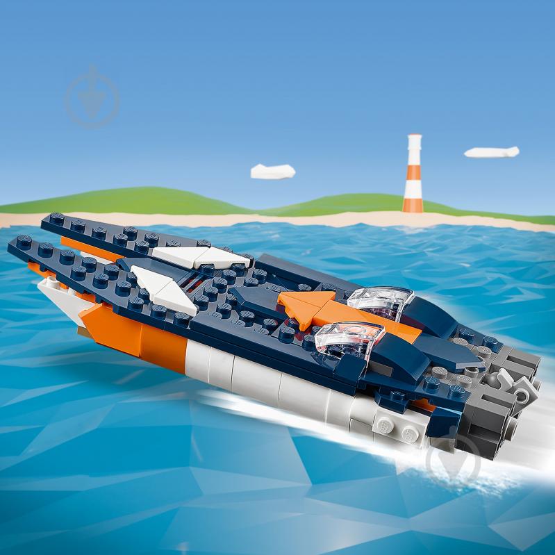 Конструктор LEGO Creator Надзвуковий літак 31126 - фото 8