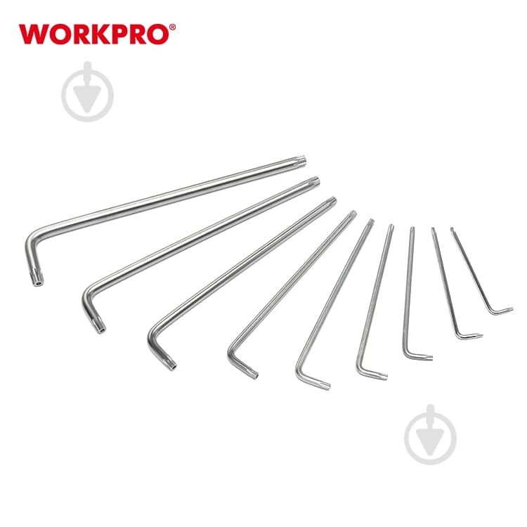 Набір ключів шестигранних WORKPRO WP222003 - фото 7