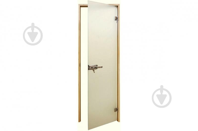 Дверь для сауны Tesli ДМ Briz White Sateen 2000х800 мм - фото 2
