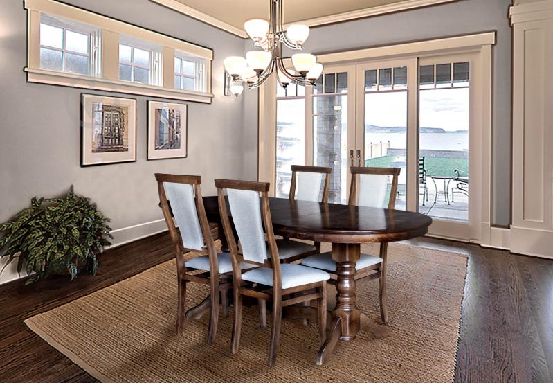 Стол обеденный Говерла тёмный орех - фото 2