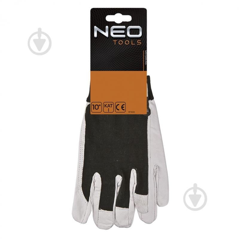 Перчатки NEO tools с покрытием кожа XL (10) 97-603 - фото 2 Перчатки NEO tools с покрытием кожа XL (10) 97-603 - фото 2