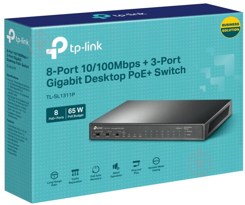 Коммутатор TP-Link TL-SL1311P - фото 6