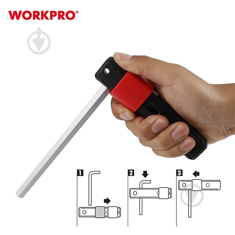 Набор ключей шестигранных WORKPRO WP222027 - фото 5
