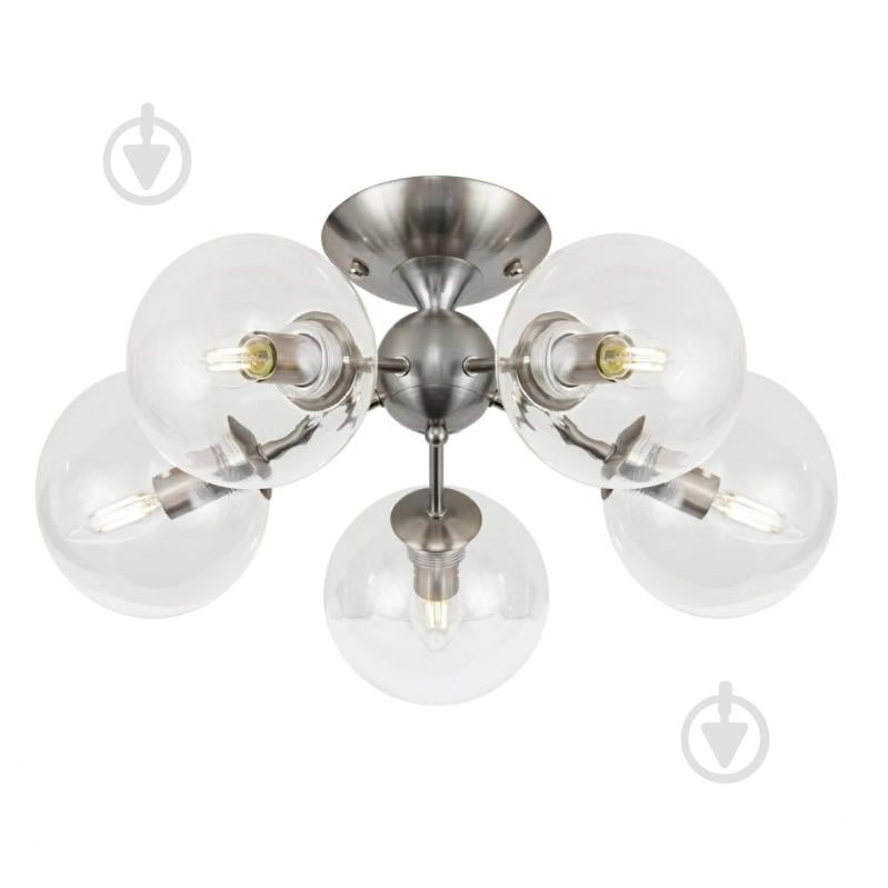 ВИТРИНА! Люстра потолочная Focus Light Buble 5x60 Вт E27 3301/5 хром - фото 1 ВИТРИНА! Люстра потолочная Focus Light Buble 5x60 Вт E27 3301/5 хром - фото 1