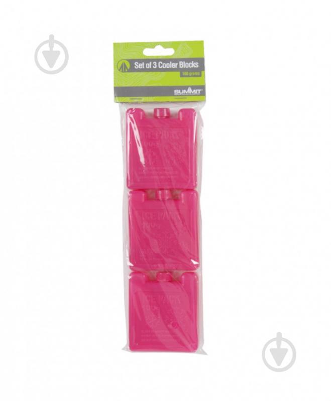Аккумулятор холода Summit CoolerBlocks Pink 3x100 мл - фото 3 Аккумулятор холода Summit CoolerBlocks Pink 3x100 мл - фото 3