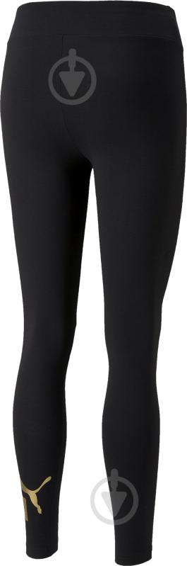 Лосины Puma ESS+ METALLIC LEGGINGS 84830701 р.XL черный - фото 2