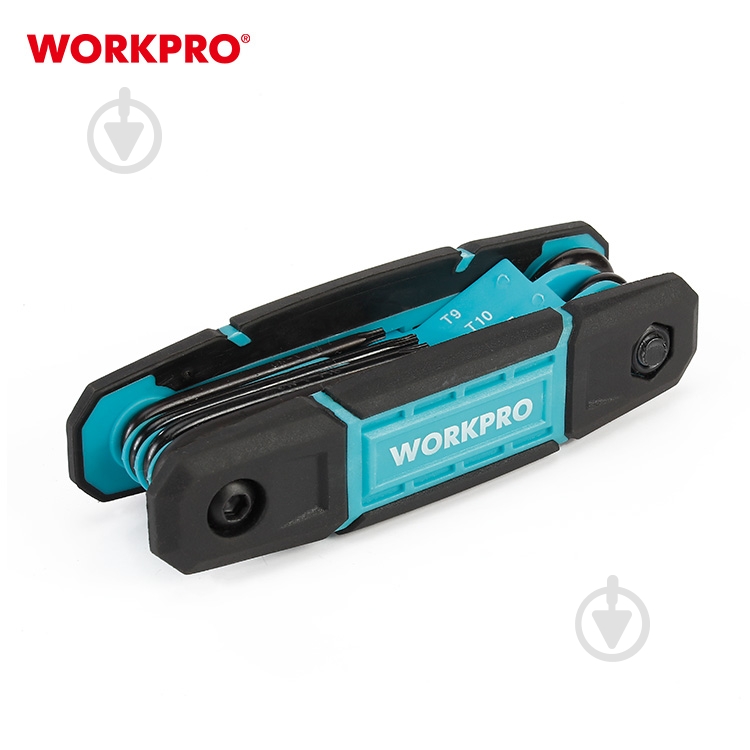 Набор ключей шестигранных WORKPRO TORX CR-V PRO WP222030 - фото 5 Набор ключей шестигранных WORKPRO TORX CR-V PRO WP222030 - фото 5
