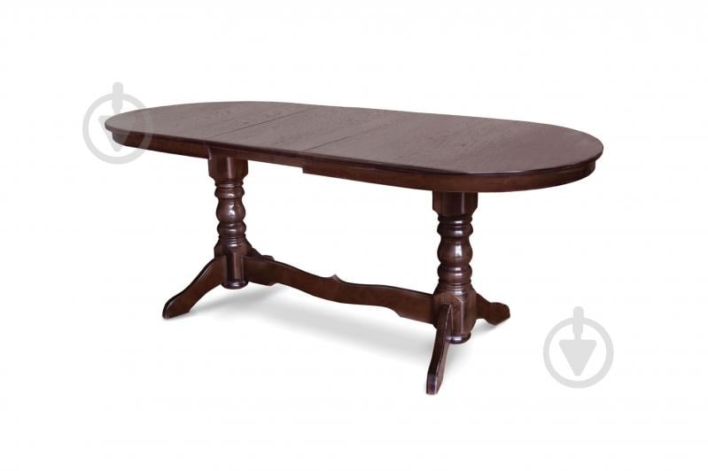 Стол обеденный Говерла-2 тёмный орех - фото 1 Стол обеденный Говерла-2 тёмный орех - фото 1