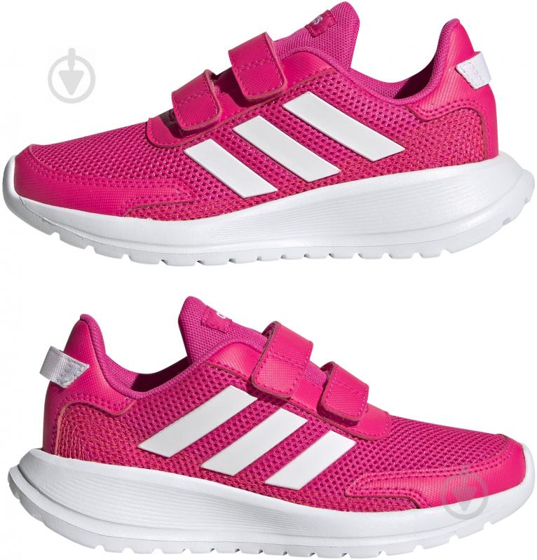 Кросівки для дівчаток демісезонні Adidas TENSAUR RUN C EG4145 р.30,5 рожеві - фото 5