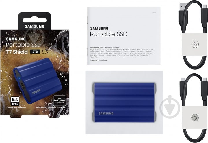 SSD-накопичувач Samsung T7 Shield Blue 2000GB USB Type-C (MU-PE2T0R/EU) - фото 15