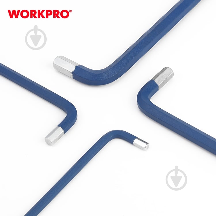 Набір ключів шестигранних WORKPRO WP222011 - фото 7 Набір ключів шестигранних WORKPRO WP222011 - фото 7