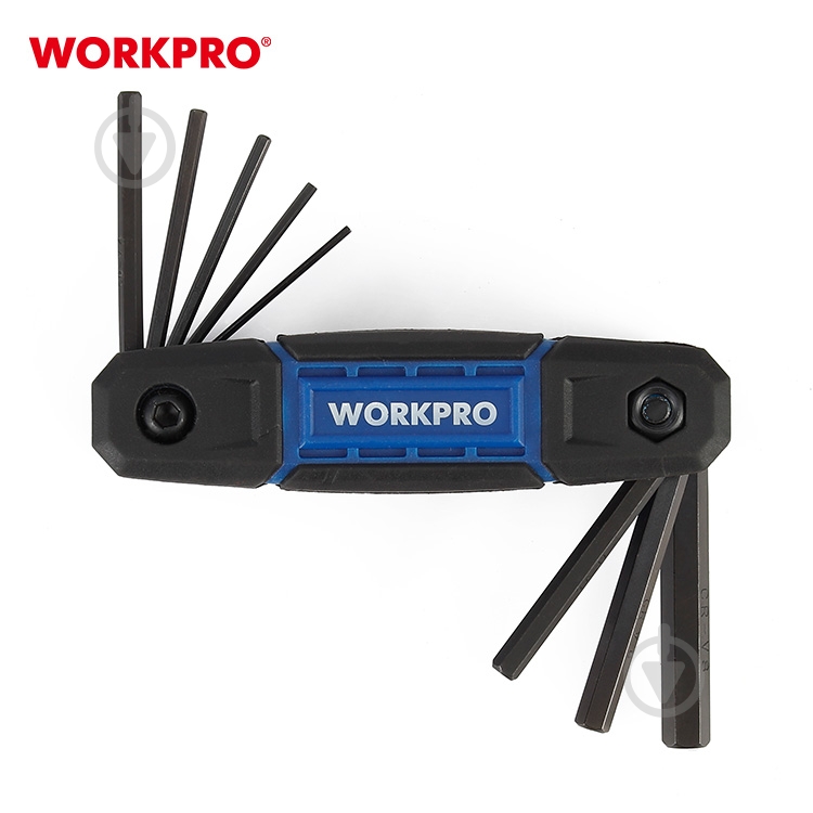 Набір ключів шестигранних WORKPRO HEX CR-V PRO WP222028 - фото 2 Набір ключів шестигранних WORKPRO HEX CR-V PRO WP222028 - фото 2