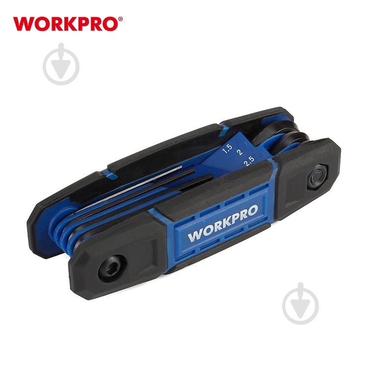 Набір ключів шестигранних WORKPRO HEX CR-V PRO WP222028 - фото 7 Набір ключів шестигранних WORKPRO HEX CR-V PRO WP222028 - фото 7