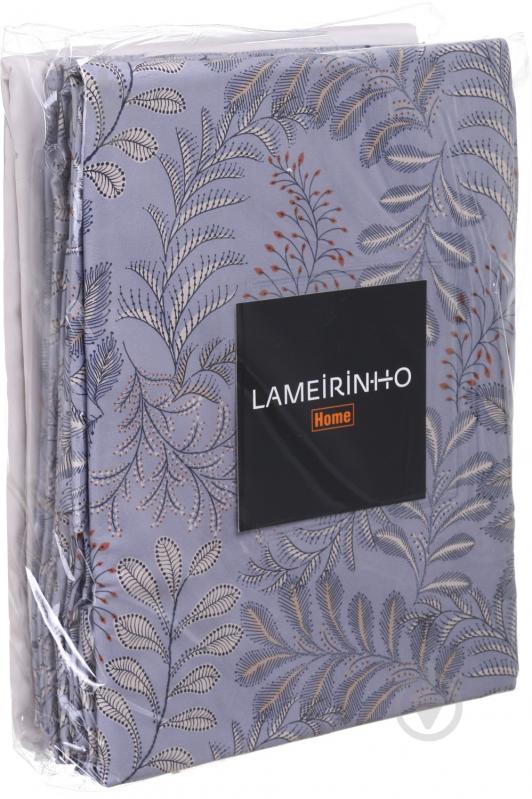 Комплект постельного белья Izeda семейный синий Lameirinho - фото 4