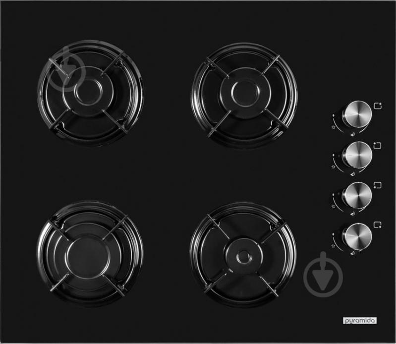 Варочная поверхность газовая Pyramida PSG 642 BL - фото 1
