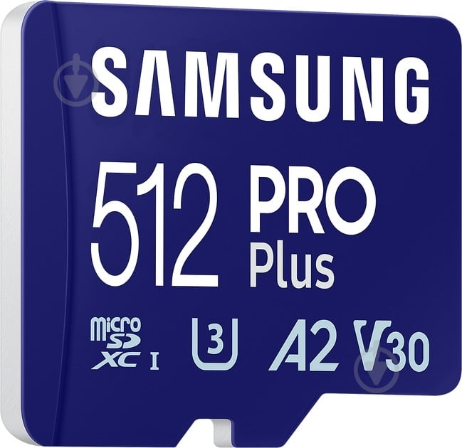 Карта памяти Samsung microSDXC 512 ГБ UHS-I (MB-MD512SA/EU ) PRO Plus - фото 4 Карта памяти Samsung microSDXC 512 ГБ UHS-I (MB-MD512SA/EU ) PRO Plus - фото 4