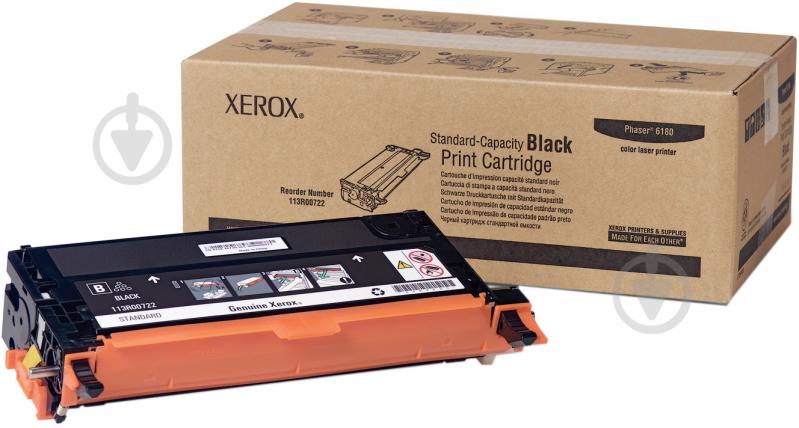 Тонер-картридж Xerox black 113R00722 - фото 1 Тонер-картридж Xerox black 113R00722 - фото 1