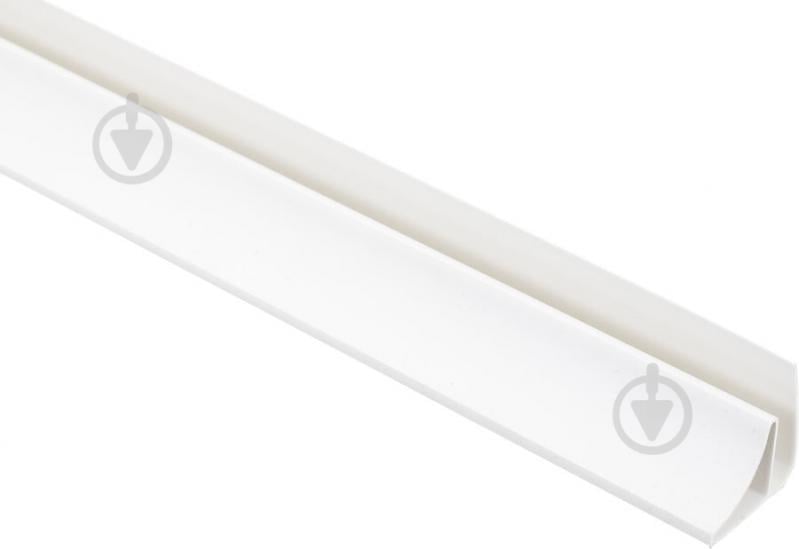 Плинтус 30х30х20х3000 мм белый - фото 1