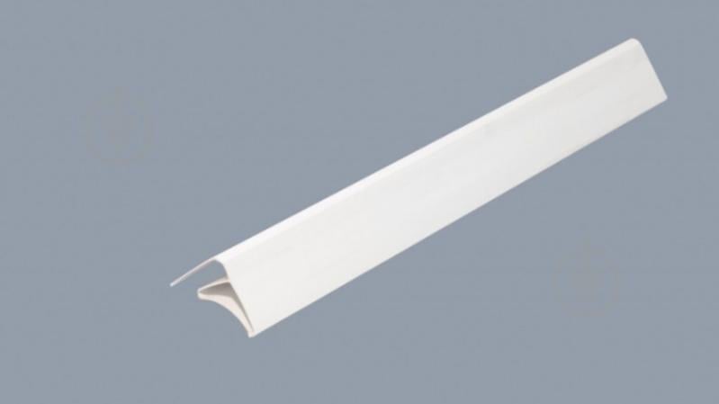 Плинтус 30х30х20х3000 мм белый - фото 3