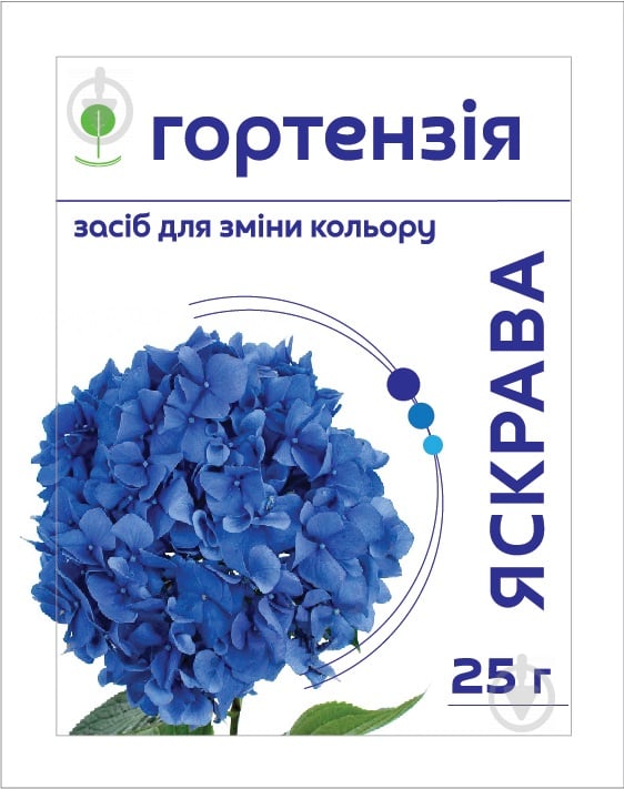 Добриво для гортензій Сімейний сад для зміни кольору гортензій 25 г - фото 1