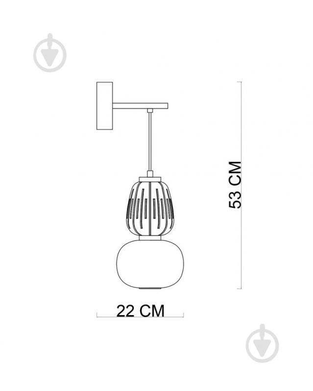 Бра Italux Ersi 1x18 Вт без цоколя хром WL-98374-18W-CH - фото 2